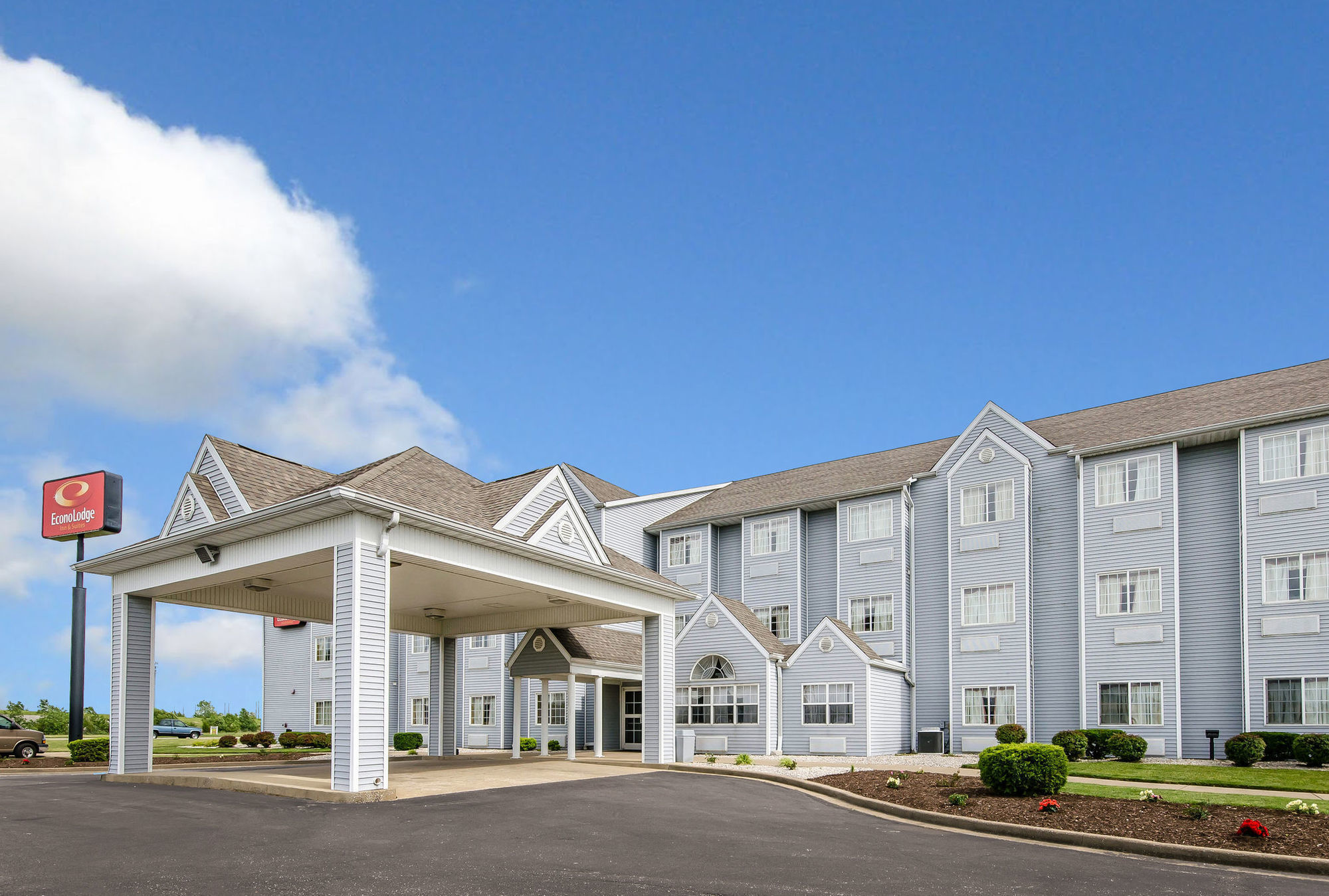 Econo Lodge Inn & Suites Evansville Stevenson Eksteriør billede
